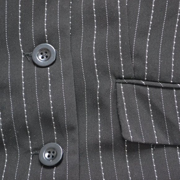 Vanity Fair black stripped Blazer - Picture 4 of 7